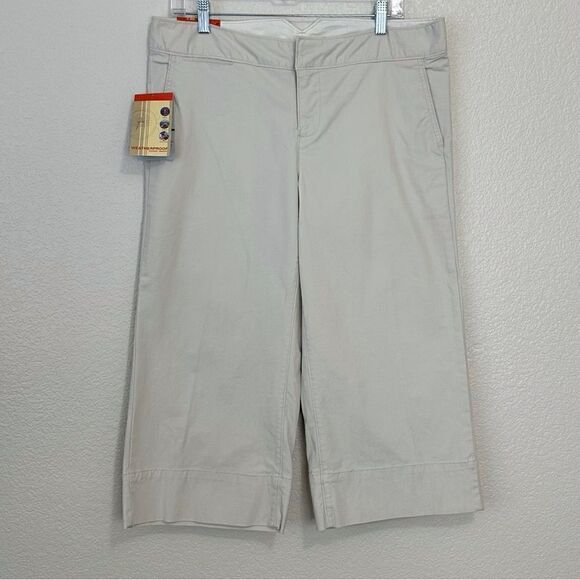 NWT Weatherproof Women’s Stone Casual Capri Pants - Picture 1 of 11